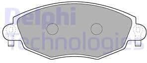 Brake Pad Set, disc brake LP1533