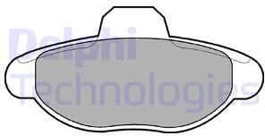 Brake Pad Set, disc brake LP771