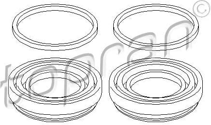 Repair Kit, brake caliper 103 627