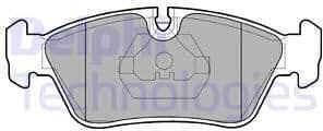 Brake Pad Set, disc brake LP710