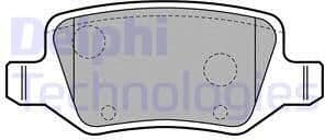 Brake Pad Set, disc brake LP1741