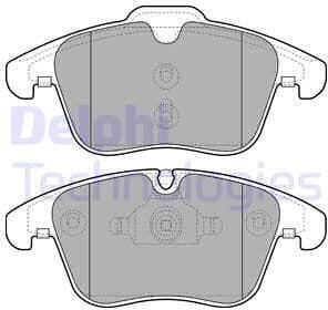 Brake Pad Set, disc brake LP2065