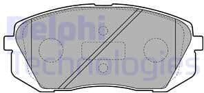 Brake Pad Set, disc brake LP2050