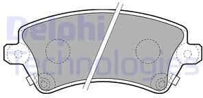 Brake Pad Set, disc brake LP1737