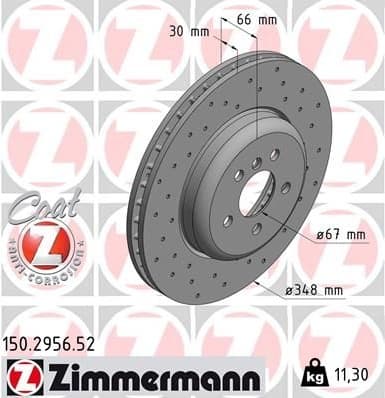 Brake Disc SPORT BRAKE DISC Z 150.2956.52