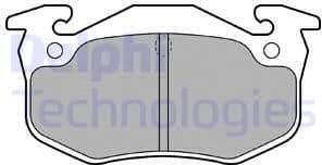 Brake Pad Set, disc brake LP699