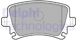 Brake Pad Set, disc brake LP1824