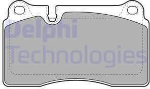 Brake Pad Set, disc brake LP2012