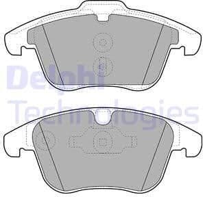 Brake Pad Set, disc brake LP1967