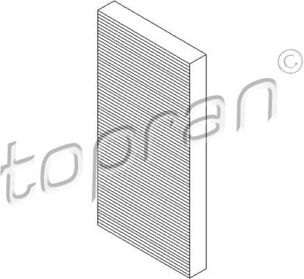 Filter, cabin air 206 246