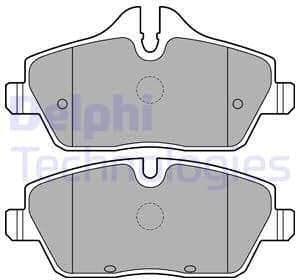 Brake Pad Set, disc brake LP2186