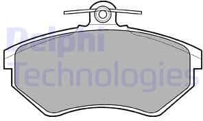 Brake Pad Set, disc brake LP770