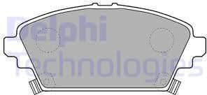 Brake Pad Set, disc brake LP1503