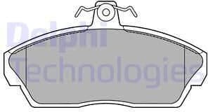 Brake Pad Set, disc brake LP1450