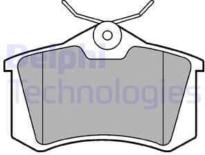 Brake Pad Set, disc brake LP565