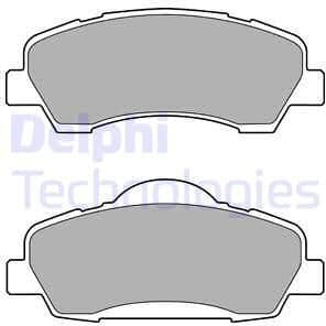 Brake Pad Set, disc brake LP2485