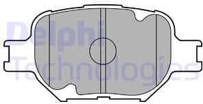 Brake Pad Set, disc brake LP1804