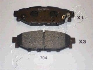 Brake Pad Set, disc brake 51-07-704