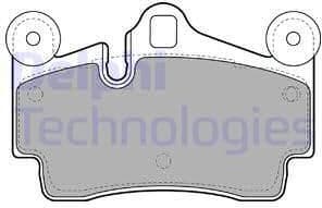 Brake Pad Set, disc brake LP1998