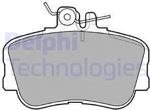 Brake Pad Set, disc brake LP881