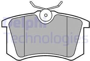 Brake Pad Set, disc brake LP571