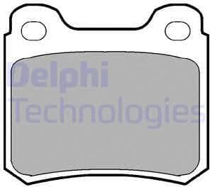 Brake Pad Set, disc brake LP915