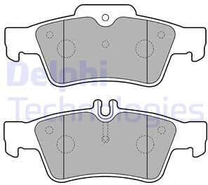 Brake Pad Set, disc brake LP1868