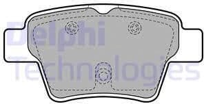 Brake Pad Set, disc brake LP1926