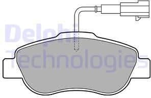 Brake Pad Set, disc brake LP2014