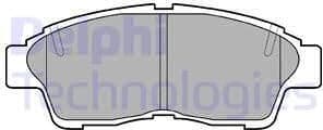 Brake Pad Set, disc brake LP789