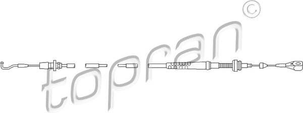 Accelerator Cable 109 857