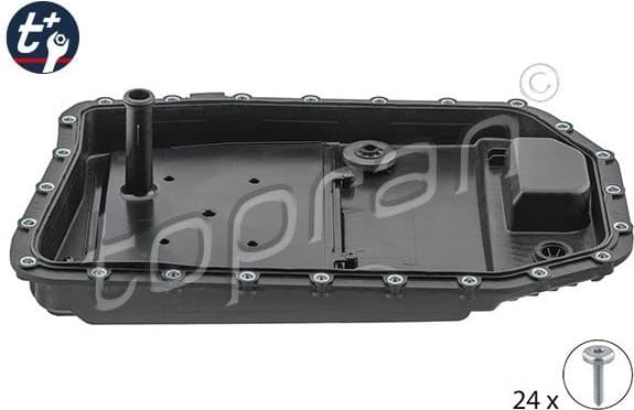 Oil Sump, automatic transmission t+ 500 992