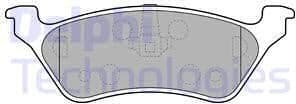Brake Pad Set, disc brake LP1694