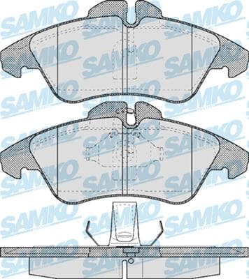 Brake pads front HANZE HBP1038