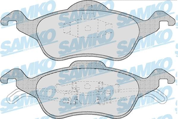 Brake pads front HANZE HBP1318