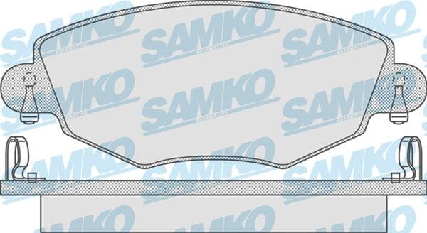 Brake pads front HANZE HBP1425