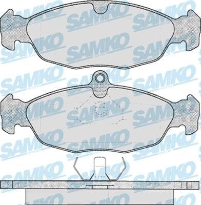 Brake pads front HANZE HBP732
