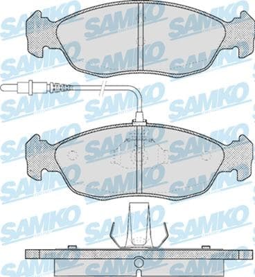 Brake pads front HANZE HBP876