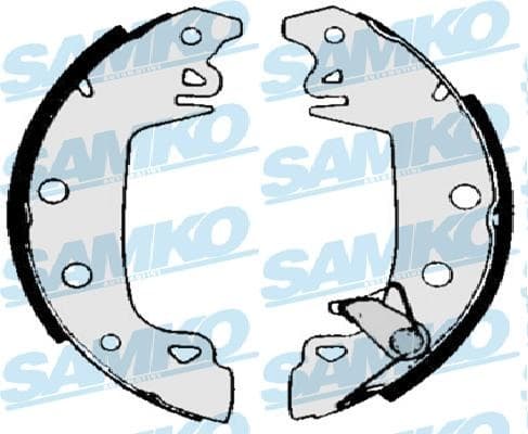 Brake shoes HANZE HBS333