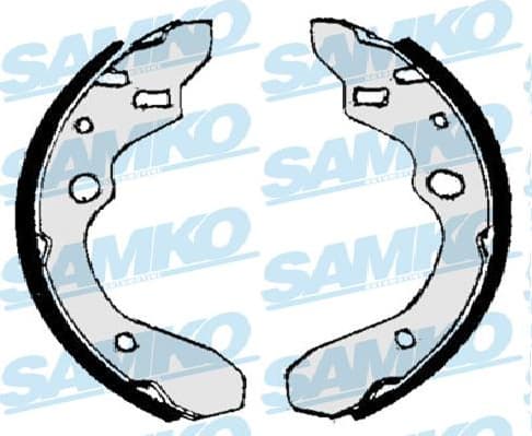 Brake shoes HANZE HBS540