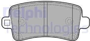 Brake Pad Set, disc brake LP2084