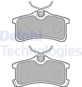 Brake Pad Set, disc brake LP1917