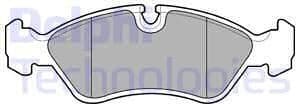 Brake Pad Set, disc brake LP585