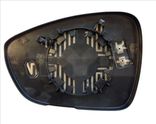 Mirror Glass, exterior mirror 305-0176-1