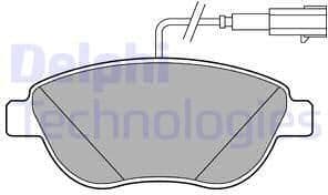 Brake Pad Set, disc brake LP2240