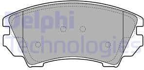Brake Pad Set, disc brake LP2081