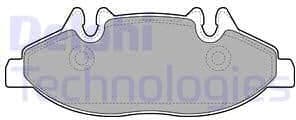 Brake Pad Set, disc brake LP1947