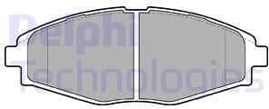 Brake Pad Set, disc brake LP1390