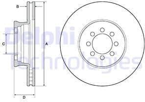 Brake Disc BG4679C