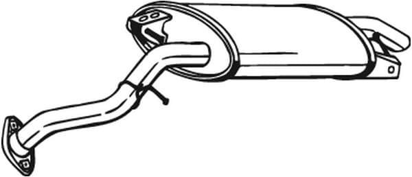 Rear Muffler 228-081